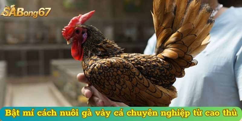 Bật mí cách nuôi gà vảy cá chuyên nghiệp từ cao thủ