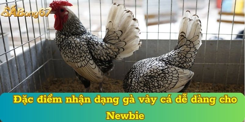 Đặc điểm nhận dạng gà vảy cá dễ dàng cho Newbie